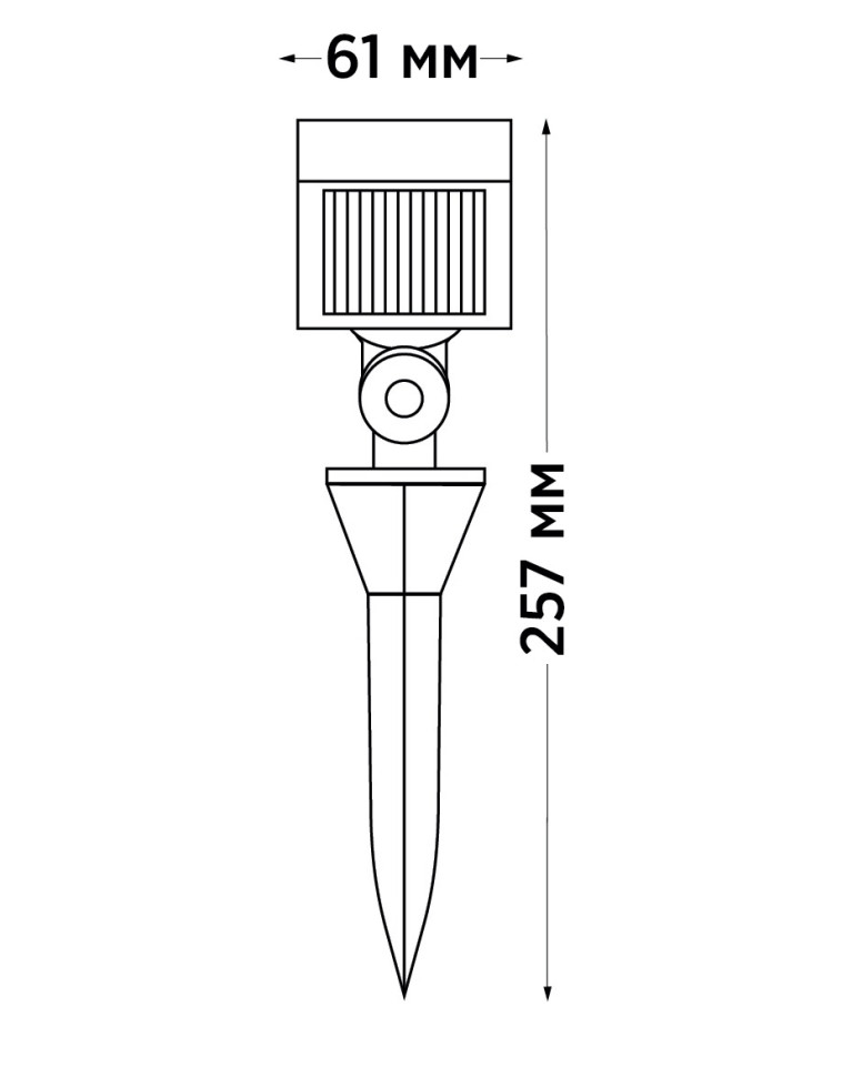 IT4008 грунтовый светильник