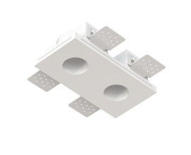 STELLANOVA QUASAR 40 DUO SN 046 светильник встраиваемый гипсовый