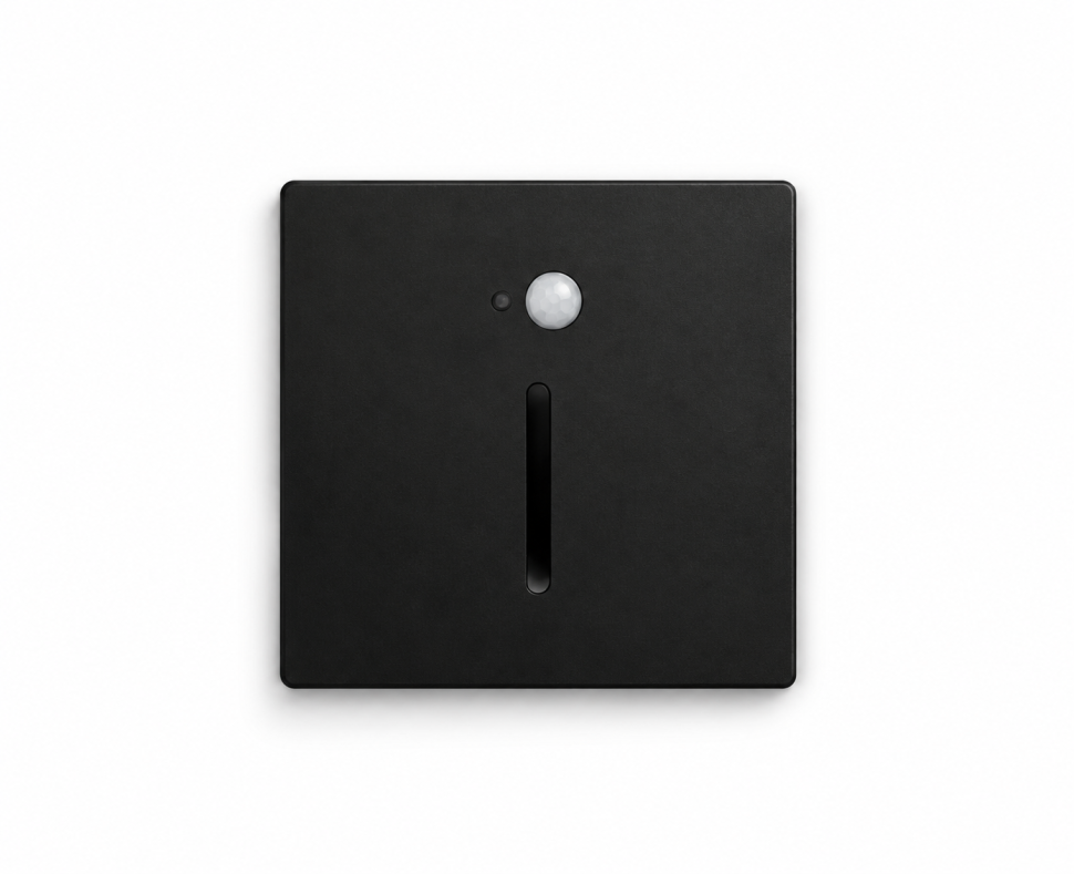 IT015-0304+IT015-0306 black светильник встраиваемый уличный с датчиком движения