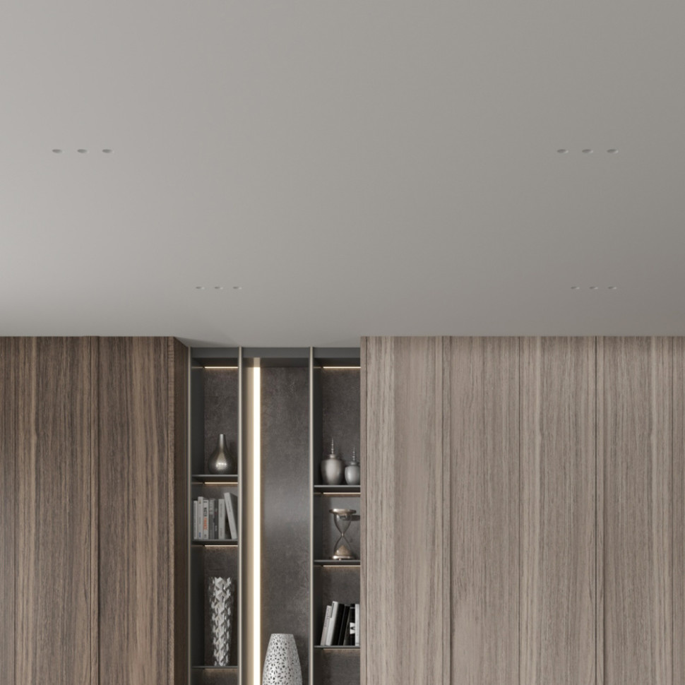 STELLANOVA QUASAR 40 TRIO SN 047 светильник встраиваемый гипсовый