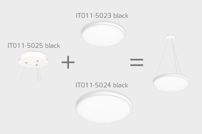 IT011-5023 white светильник потолочный