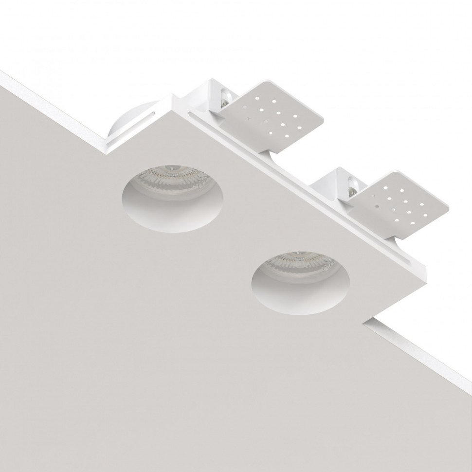 STELLANOVA QUASAR 55 DUO FLAT SN 034 светильник встраиваемый гипсовый