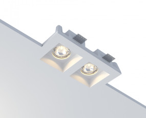 STELLANOVA MAIA 80 DUO FLAT SN 021 светильник встраиваемый гипсовый
