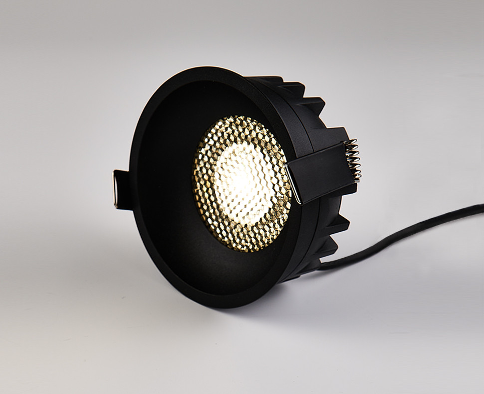 IT08-8032 black 4000K светильник встраиваемый влагозащищенный