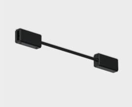 Коннектор гибкий угловой IT010-4012 black