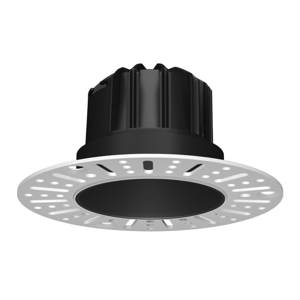 IT02-028 black 4000K светильник встраиваемый влагозащищенный