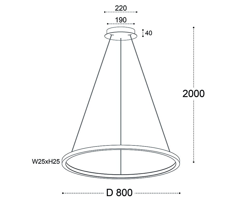 IT013-6028 white 3000K светильник подвесной