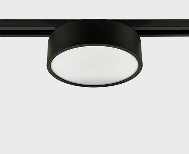 M04-525-175 black 3000K + M03-087 TR светильник трековый