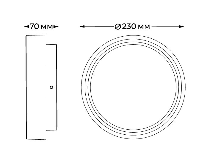 IT6027 потолочный уличный светильник