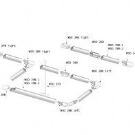 M04-508 white 4000K светильник трековый