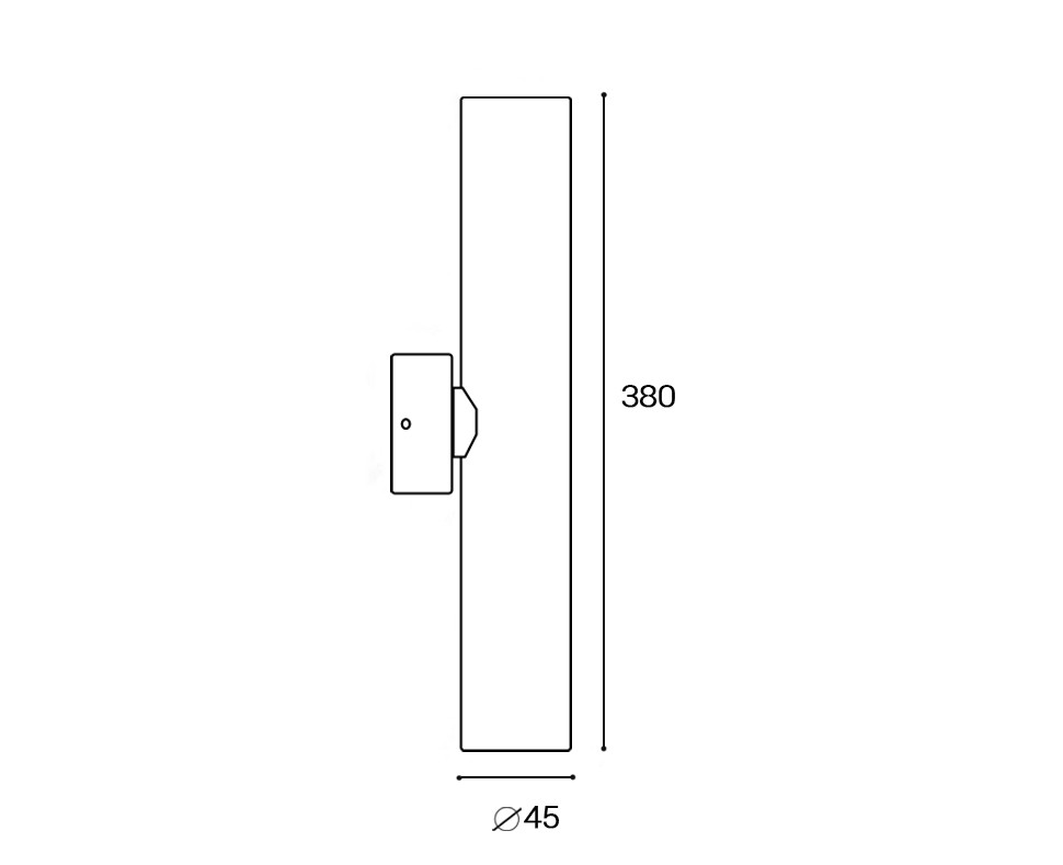 IT02-026 gold 3000K светильник настенный