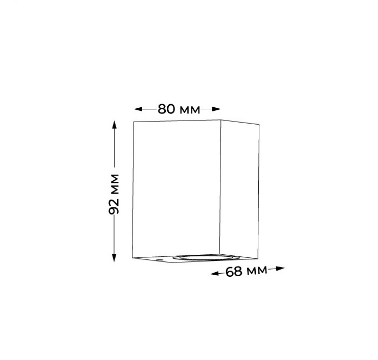 IT1001 настенный уличный светильник