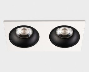 IT08-8032 black-2шт+IT08-8034 white светильник встраиваемый влагозащищенный