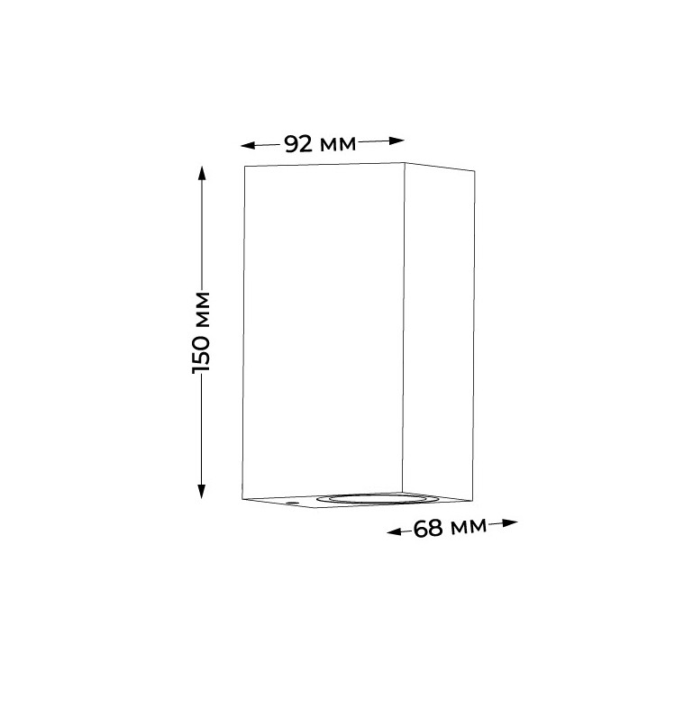 IT1004 настенный уличный светильник